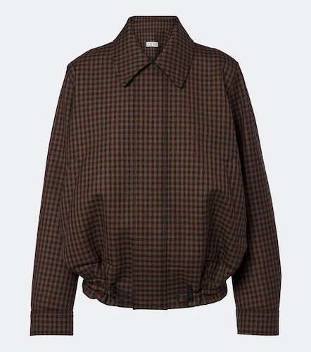 Loewe Checked wool blouson jacket - Loewe - Modalova