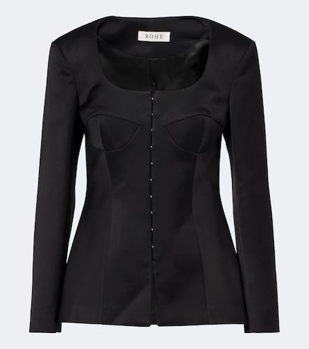 Rohe Satin jacket - Rohe - Modalova