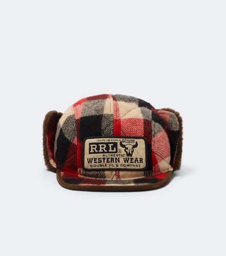 Cappello da baseball in lana con shearling - RRL - Modalova