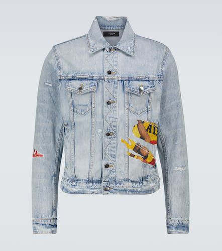 Amiri Playboy denim trucker jacket - Amiri - Modalova