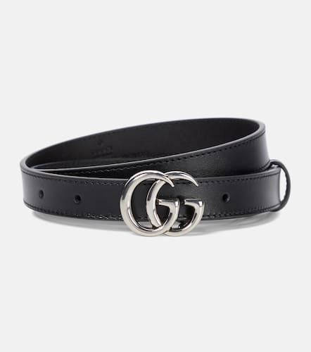 Gucci Cinturón GG Marmont de piel - Gucci - Modalova