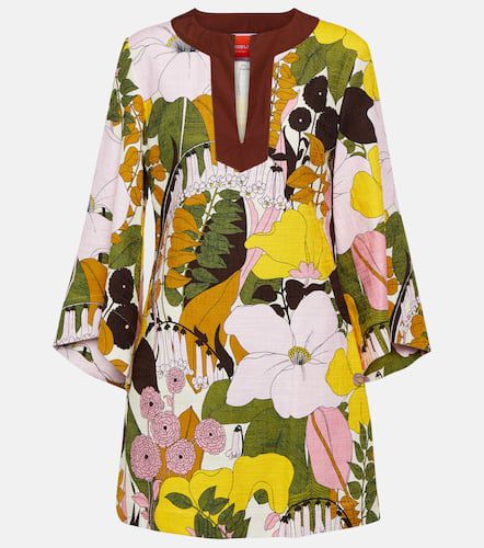 The Kaftan printed cotton minidress - La DoubleJ - Modalova