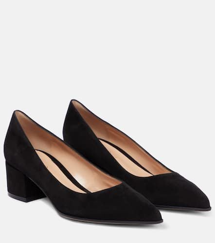 Gianvito Rossi Piper 45 suede pumps - Gianvito Rossi - Modalova