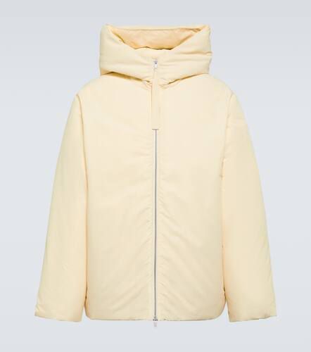 Oversized hooded down jacket - Jil Sander - Modalova