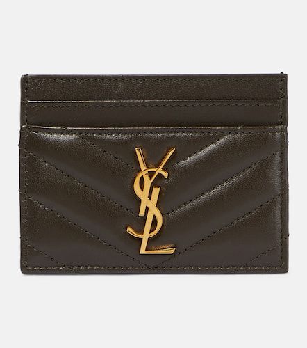 Cassandre matelassÃ© leather card holder - Saint Laurent - Modalova