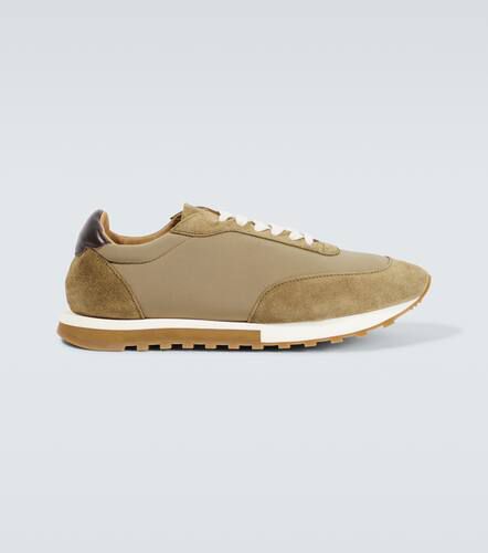 Owen Runner suede-trimmed sneakers - The Row - Modalova