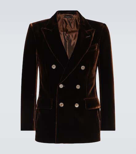 Dyllan velvet tuxedo jacket - Tom Ford - Modalova