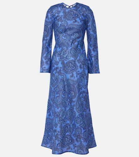 Ottie Bias paisley linen maxi dress - Zimmermann - Modalova