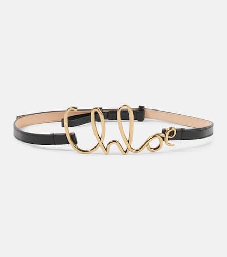 ChloÃ© ChloÃ© Iconic slim leather belt - Chloe - Modalova