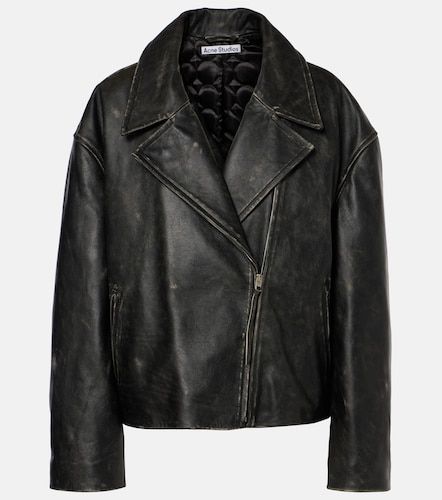 Acne Studios Chaqueta biker de piel - Acne Studios - Modalova