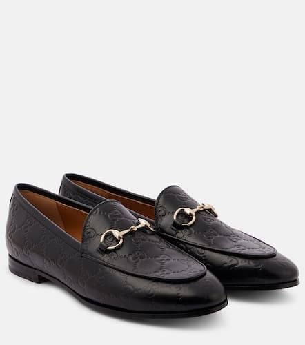 Jordaan Horsebit leather loafers - Gucci - Modalova