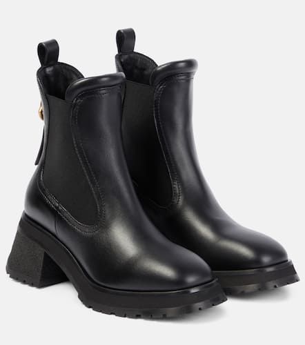 Moncler Gigi leather Chelsea boots - Moncler - Modalova