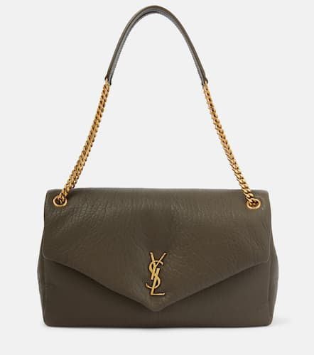 Calypso Large leather shoulder bag - Saint Laurent - Modalova