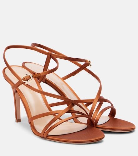 Gianvito Rossi 85 satin sandals - Gianvito Rossi - Modalova