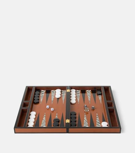Juego de backgammon Zebra lacado - Jonathan Adler - Modalova
