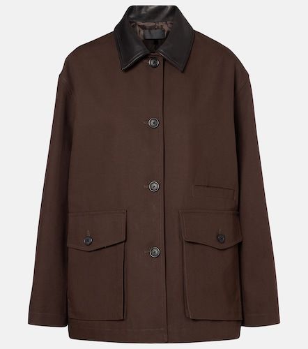 Chaqueta de algodón con piel - Nili Lotan - Modalova