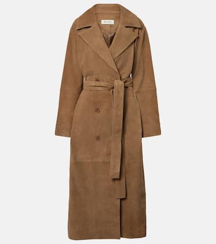 RÃ³he Suede wrap coat - Rohe - Modalova