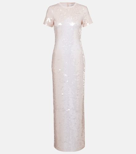 Abito lungo in jersey con paillettes - Sportmax - Modalova