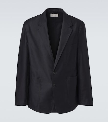 Chaqueta de traje de satén de algodón - Lemaire - Modalova