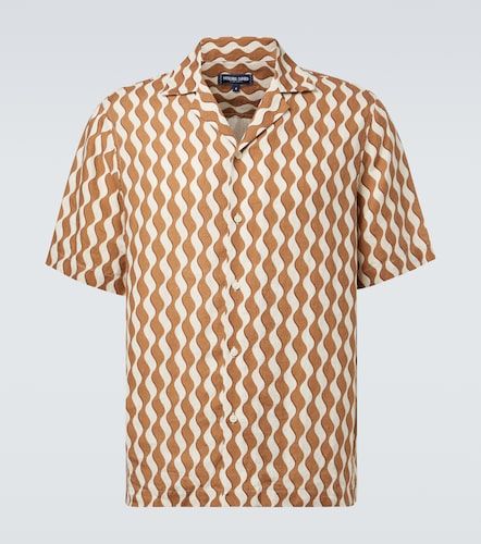 Camisa Roberto de lino estampada - Frescobol Carioca - Modalova
