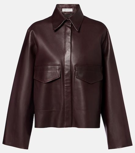 Nour Hammour Darcy leather jacket - Nour Hammour - Modalova