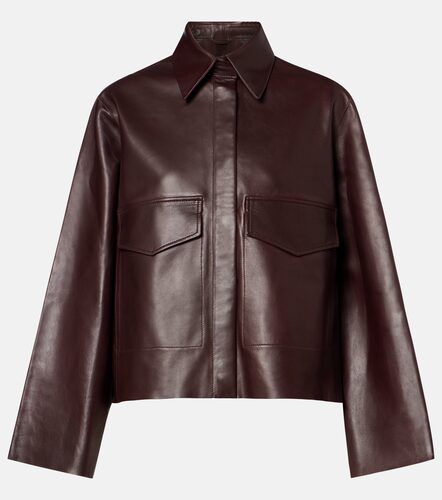 Nour Hammour Darcy leather jacket - Nour Hammour - Modalova