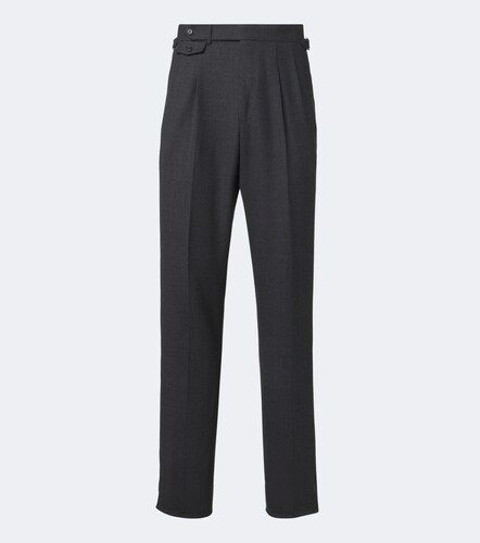 Pantalones rectos de lana y cachemir - Dunhill - Modalova