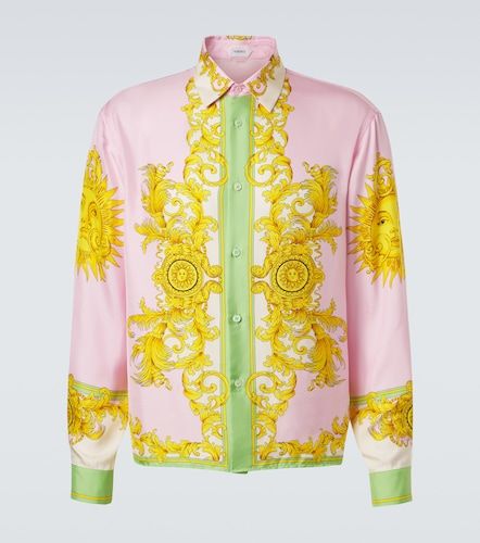 Versace Camisa de seda estampada - Versace - Modalova