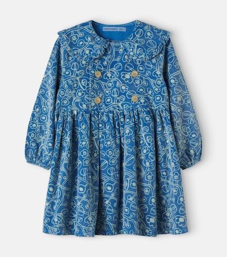 Vestido de pana de algodón floral - Bobo Choses - Modalova