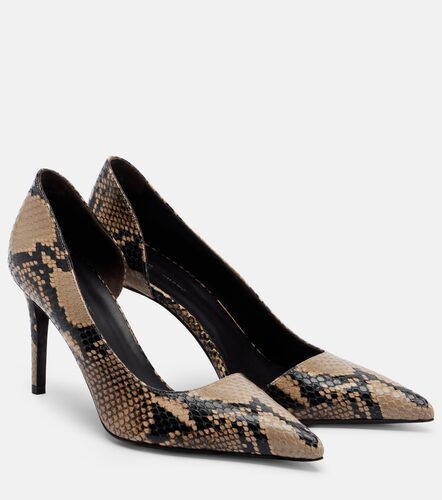 Jett snake-effect leather d'Orsay pumps - Khaite - Modalova