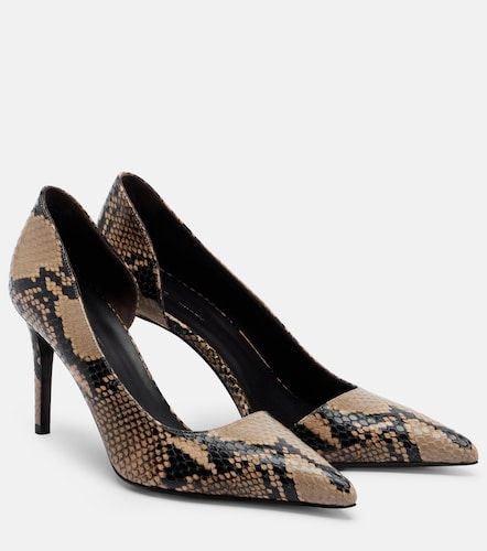 Jett snake-effect leather d'Orsay pumps - Khaite - Modalova