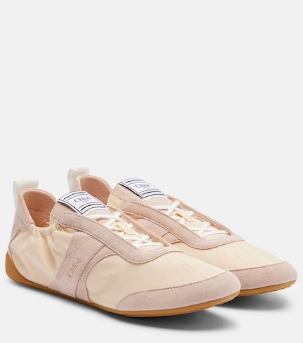 Chloé Sneakers Chloé Kick con suede - Chloe - Modalova