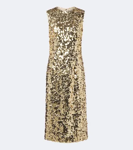 Dolce&Gabbana Sequined midi dress - Dolce&Gabbana - Modalova