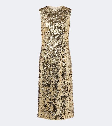Vestido midi con lentejuelas - Dolce&Gabbana - Modalova