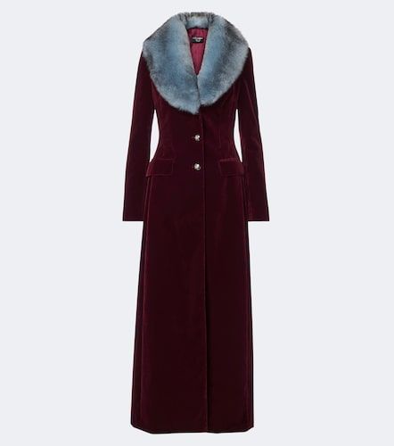 Abrigo de terciopelo de algodón - Dolce&Gabbana - Modalova