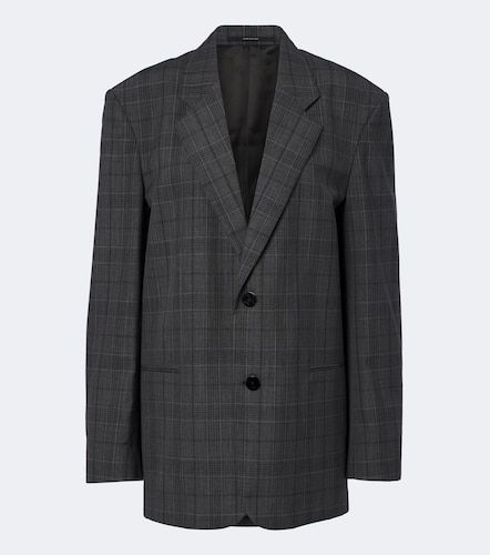 Gucci Oversized checked wool blazer - Gucci - Modalova