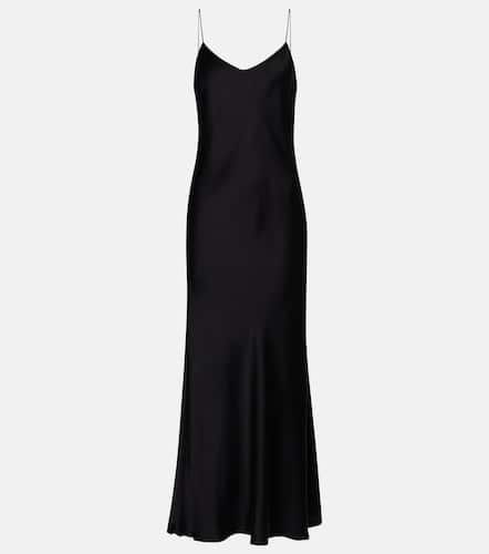 Asceno Lyon silk satin slip dress - Asceno - Modalova