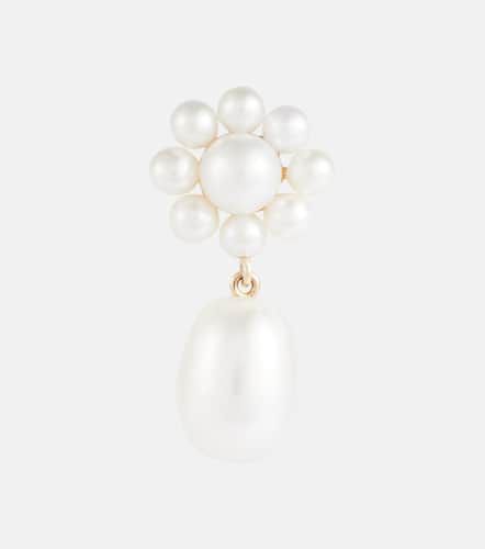 Chambre de Fleur 14kt gold single earring with freshwater pearls - Sophie Bille Brahe - Modalova