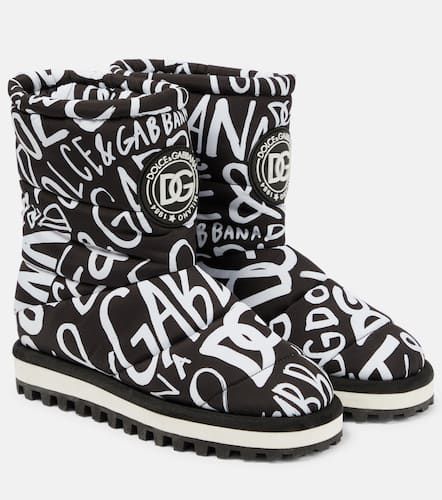 Dolce&Gabbana Logo padded boots - Dolce&Gabbana - Modalova