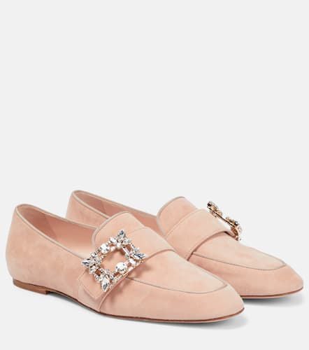 Loafers Mini Broche aus Veloursleder - Roger Vivier - Modalova