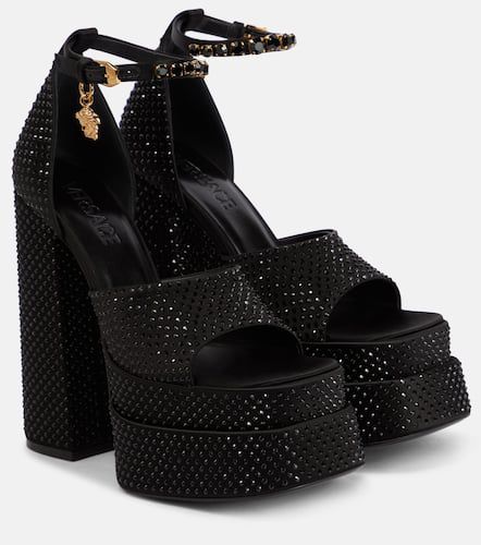 Medusa Aevitas embellished platform sandals - Versace - Modalova