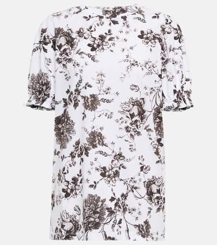 Camiseta Beatrice de algodón floral - Erdem - Modalova