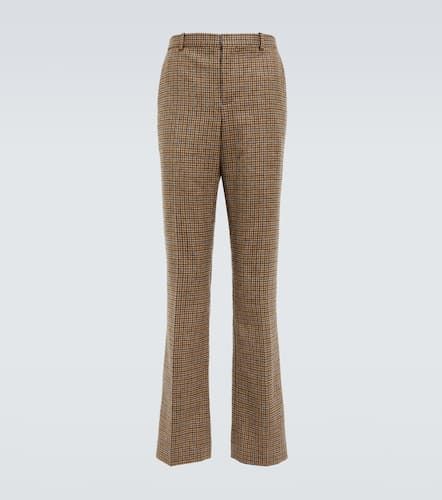 X Howl's Moving Castle checked high-rise wool pants - Loewe - Modalova