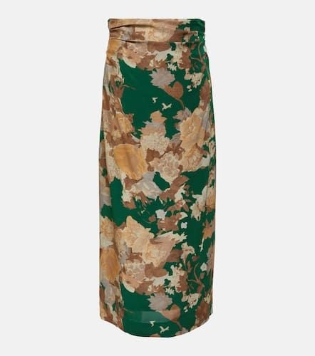 Dries Van Noten Floral midi skirt - Dries Van Noten - Modalova