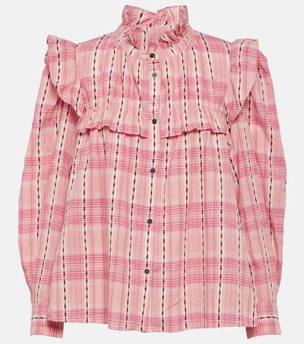 Idety checked cotton blouse - Marant Etoile - Modalova