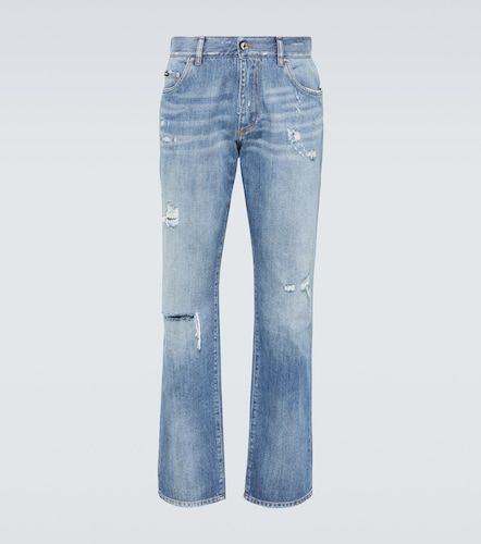 Jeans regular distressed - Dolce&Gabbana - Modalova
