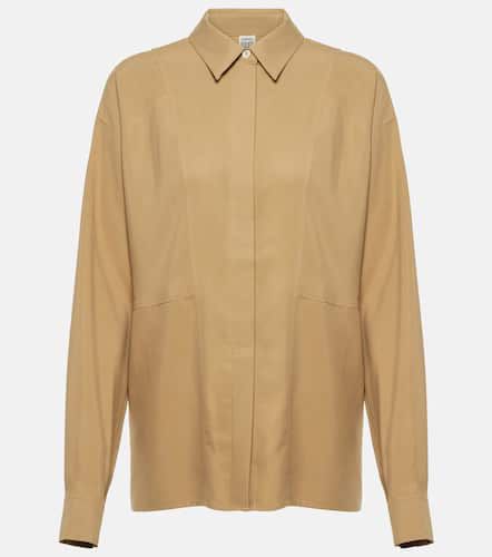 Toteme Silk poplin shirt - Toteme - Modalova