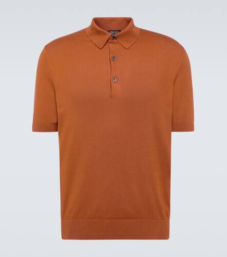 Zegna Cotton polo shirt - Zegna - Modalova