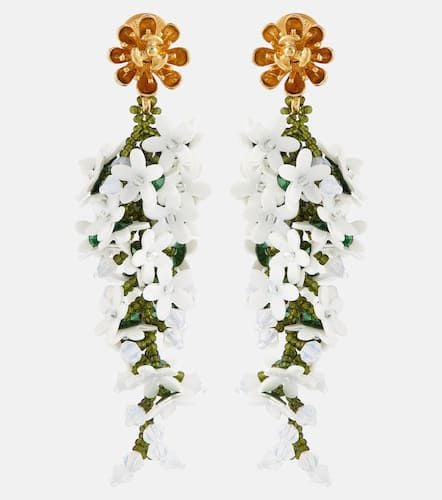 Orecchini Cascading Flower - Oscar de la Renta - Modalova