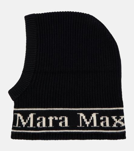Max Mara Gong logo wool ski mask - Max Mara - Modalova